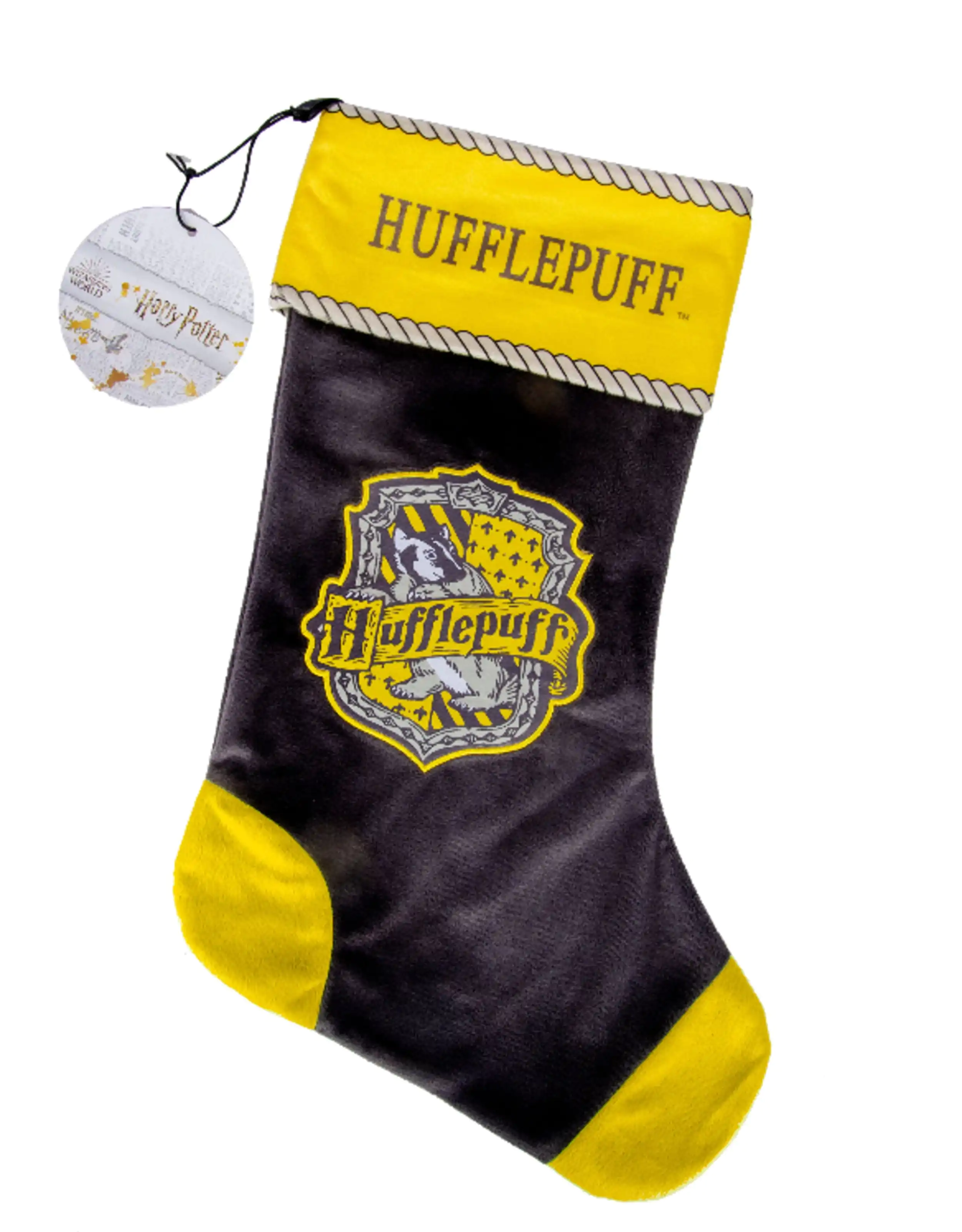 Harry Potter Božična Nogavica Hufflepuff 45 cm fotografija izdelka