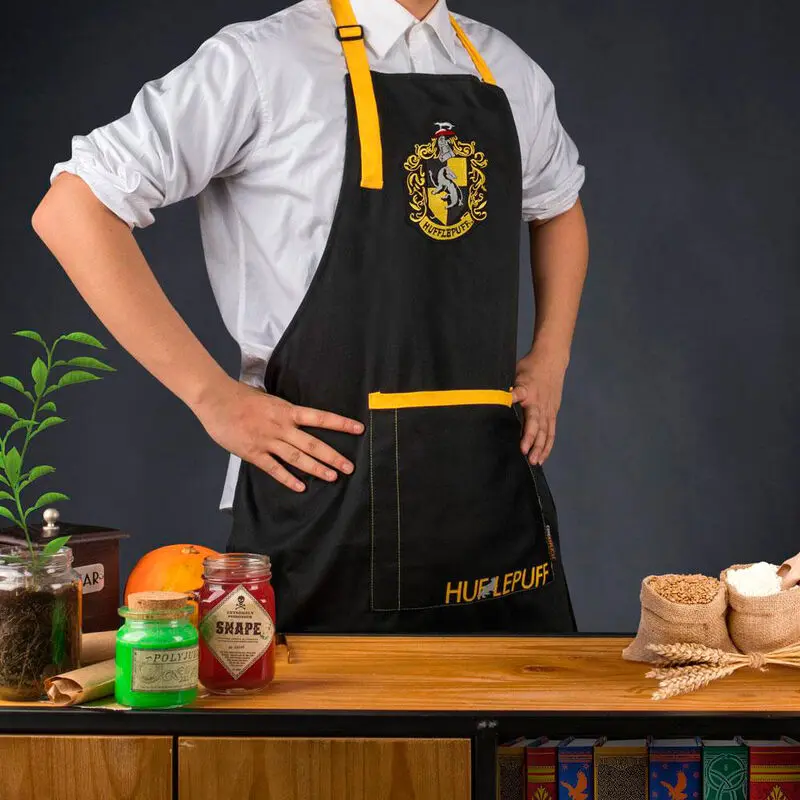 Harry Potter Apron Pripadnikov Hufflepuffa fotografija izdelka