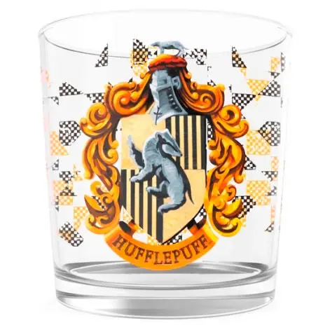 Harry Potter steklen Hufflepuff fotografija izdelka