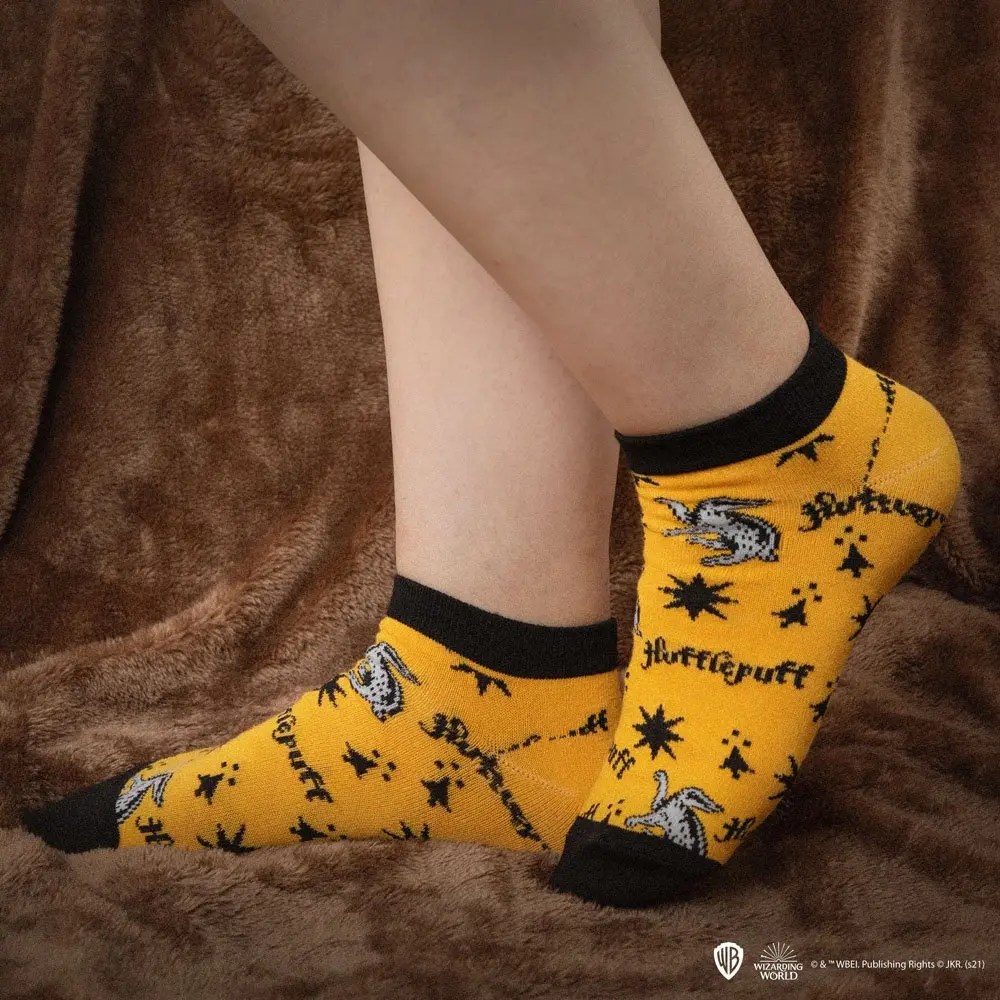 Harry Potter nizke nogavice 3-Pack Hufflepuff fotografija izdelka