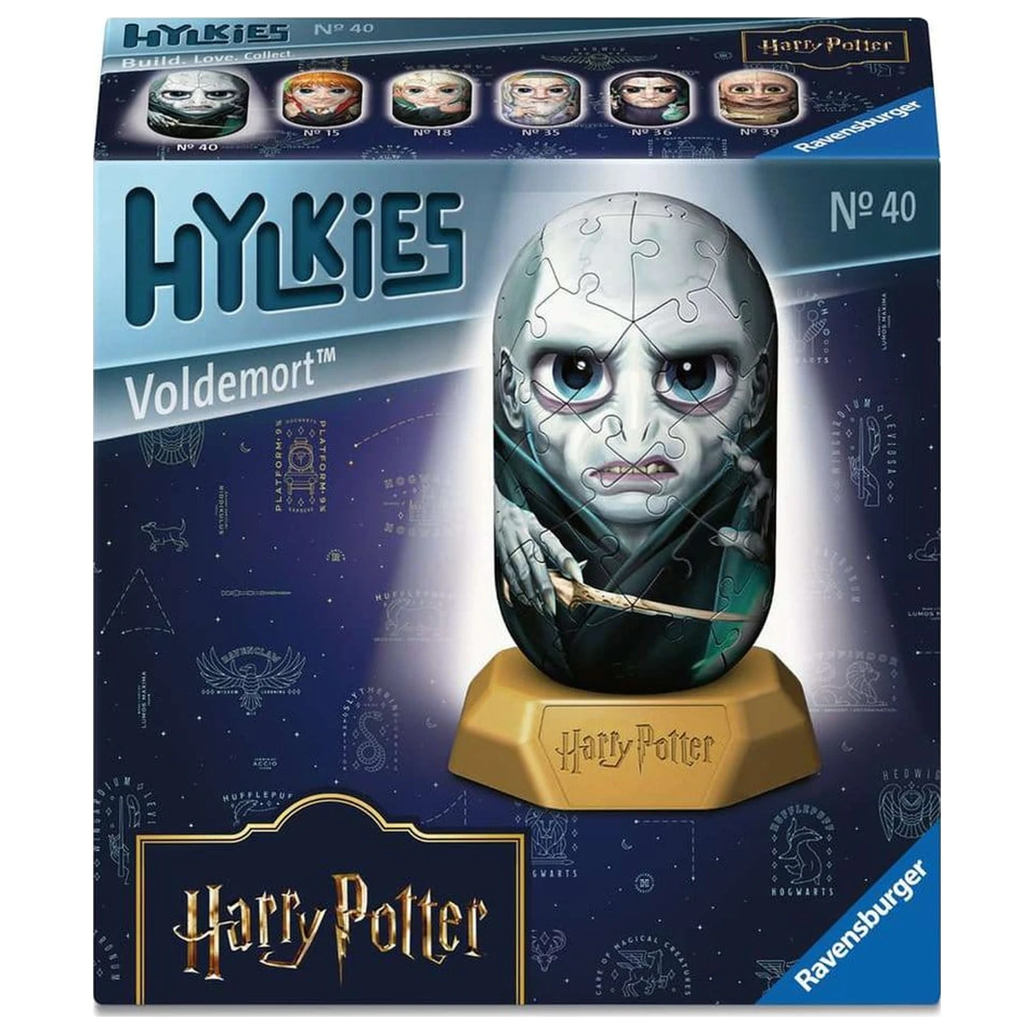 Harry Potter Hylkies 3D sestavljanka #40 Voldemort 12 cm fotografija izdelka