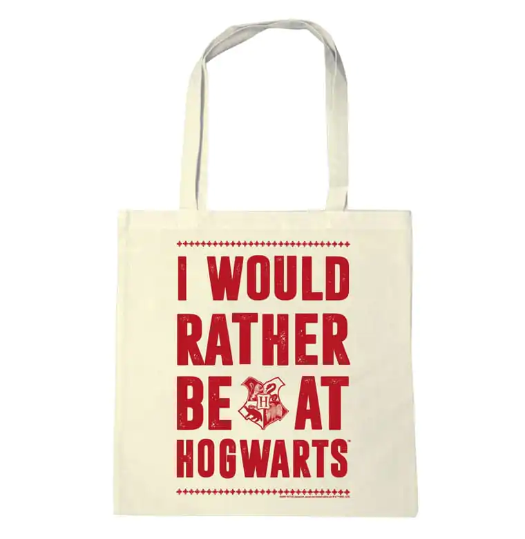 Harry Potter Tote torba I Would Rather Be At Hogwarts fotografija izdelka