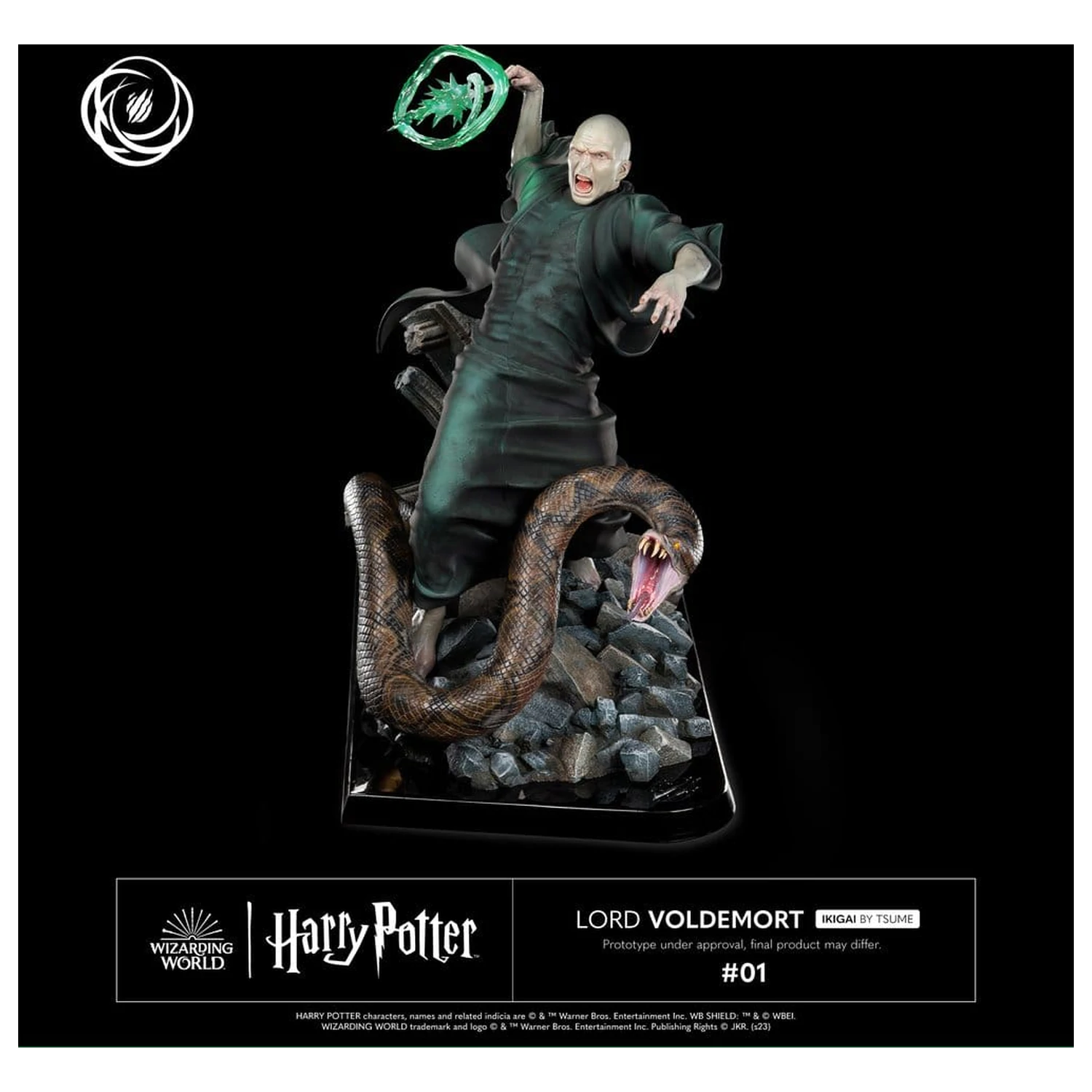 Harry Potter IKIGAI Figura 1/6 Lord Voldemort 32 cm fotografija izdelka