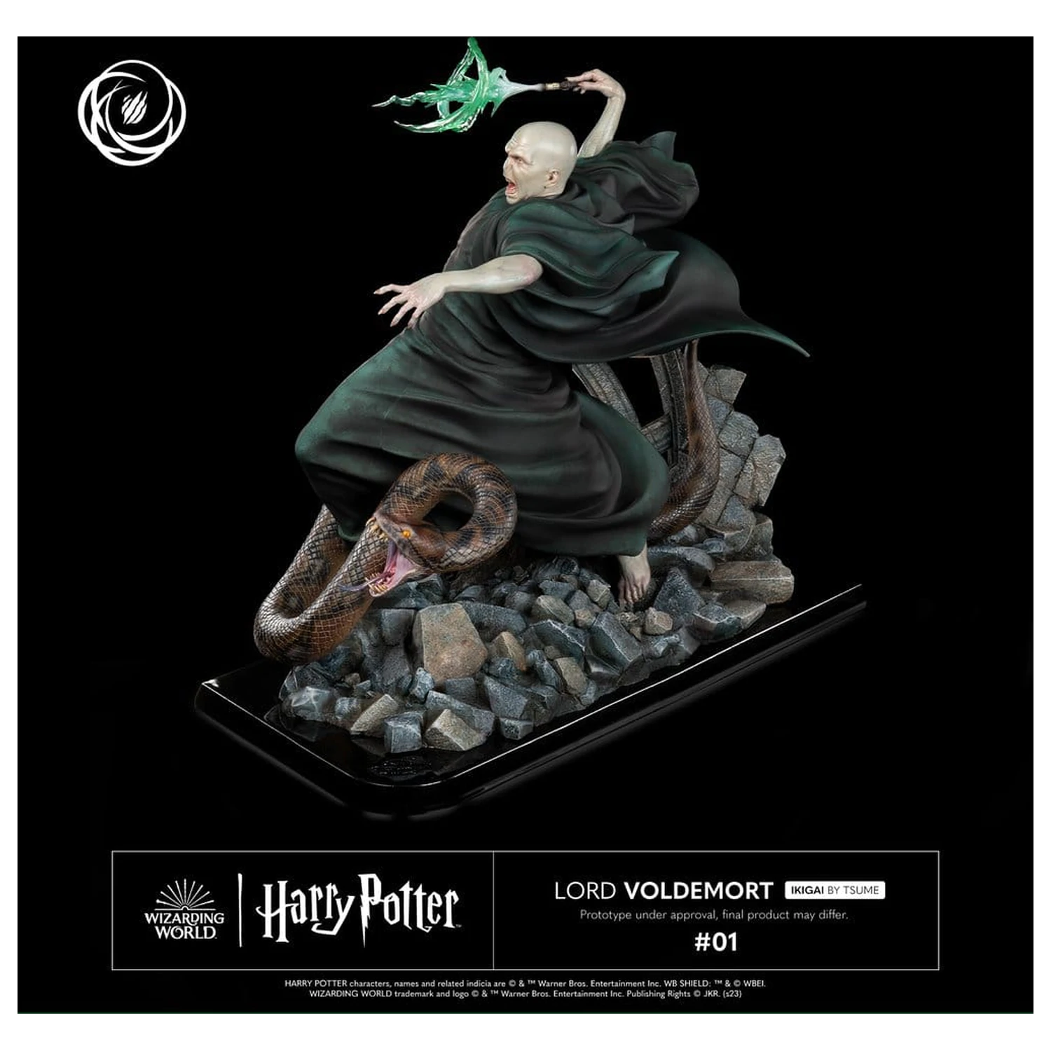 Harry Potter IKIGAI Figura 1/6 Lord Voldemort 32 cm fotografija izdelka