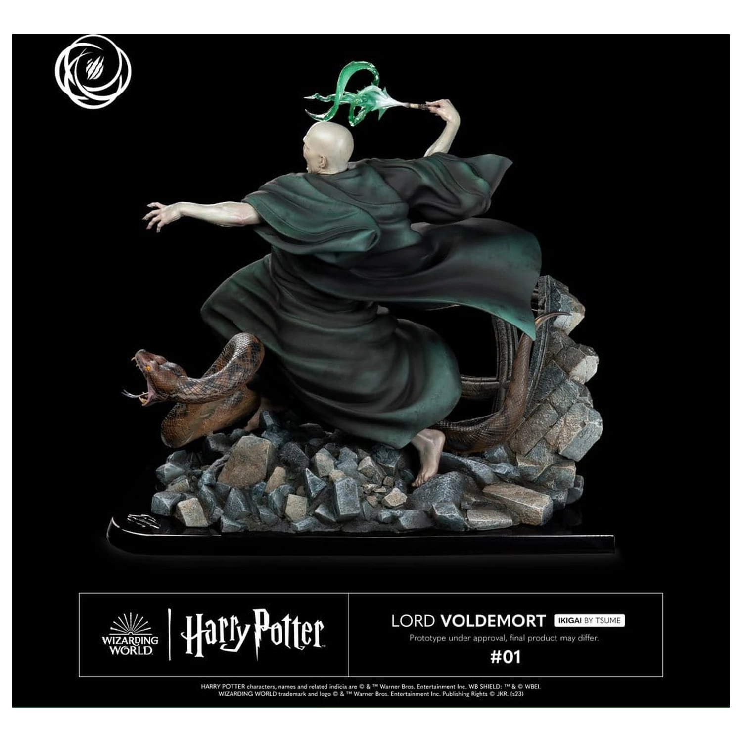 Harry Potter IKIGAI Figura 1/6 Lord Voldemort 32 cm fotografija izdelka