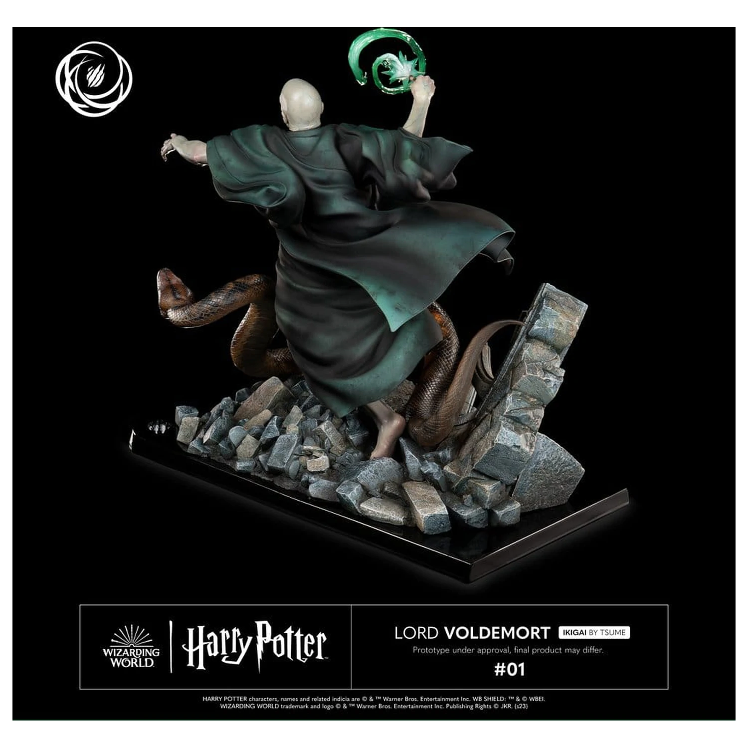 Harry Potter IKIGAI Figura 1/6 Lord Voldemort 32 cm fotografija izdelka