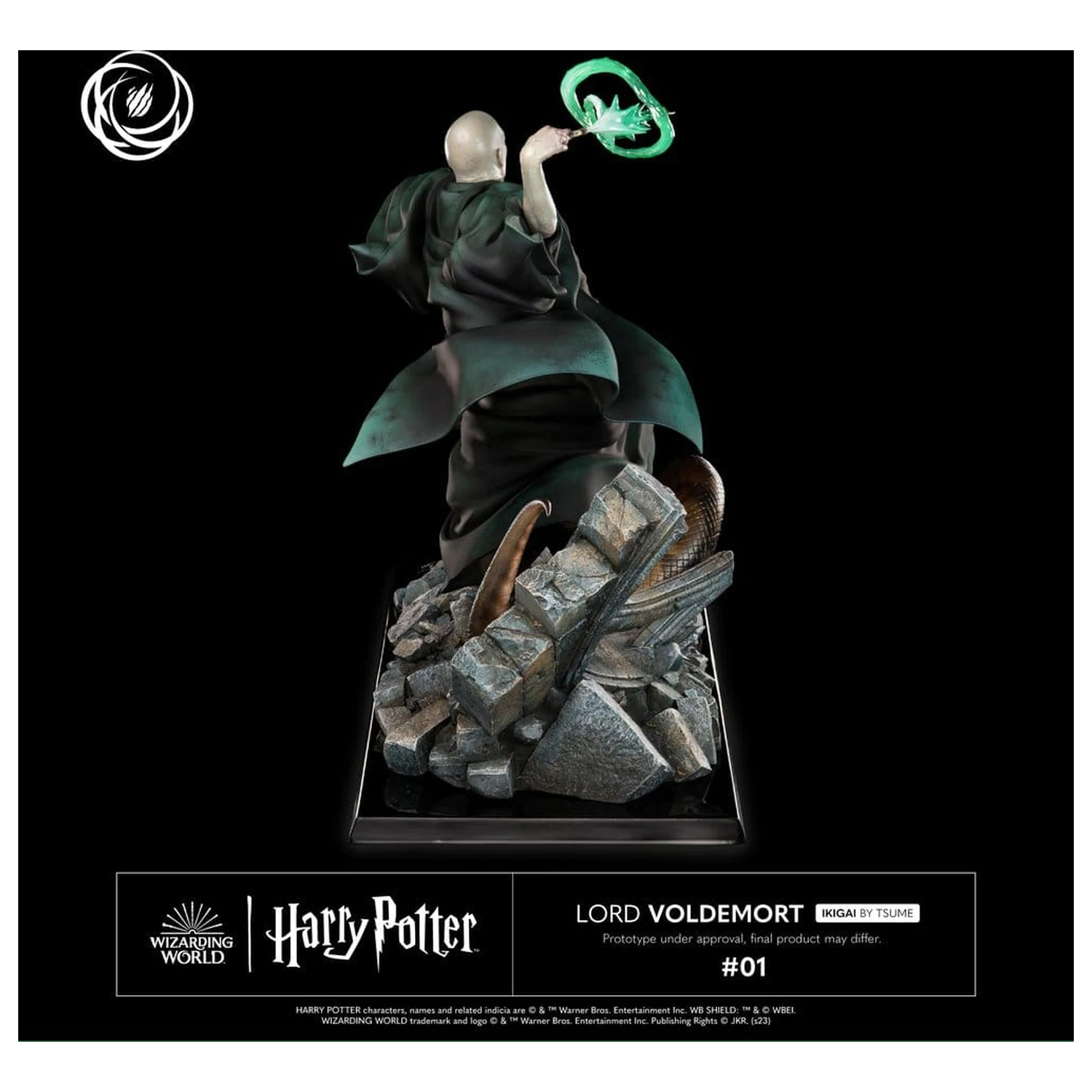 Harry Potter IKIGAI Figura 1/6 Lord Voldemort 32 cm fotografija izdelka