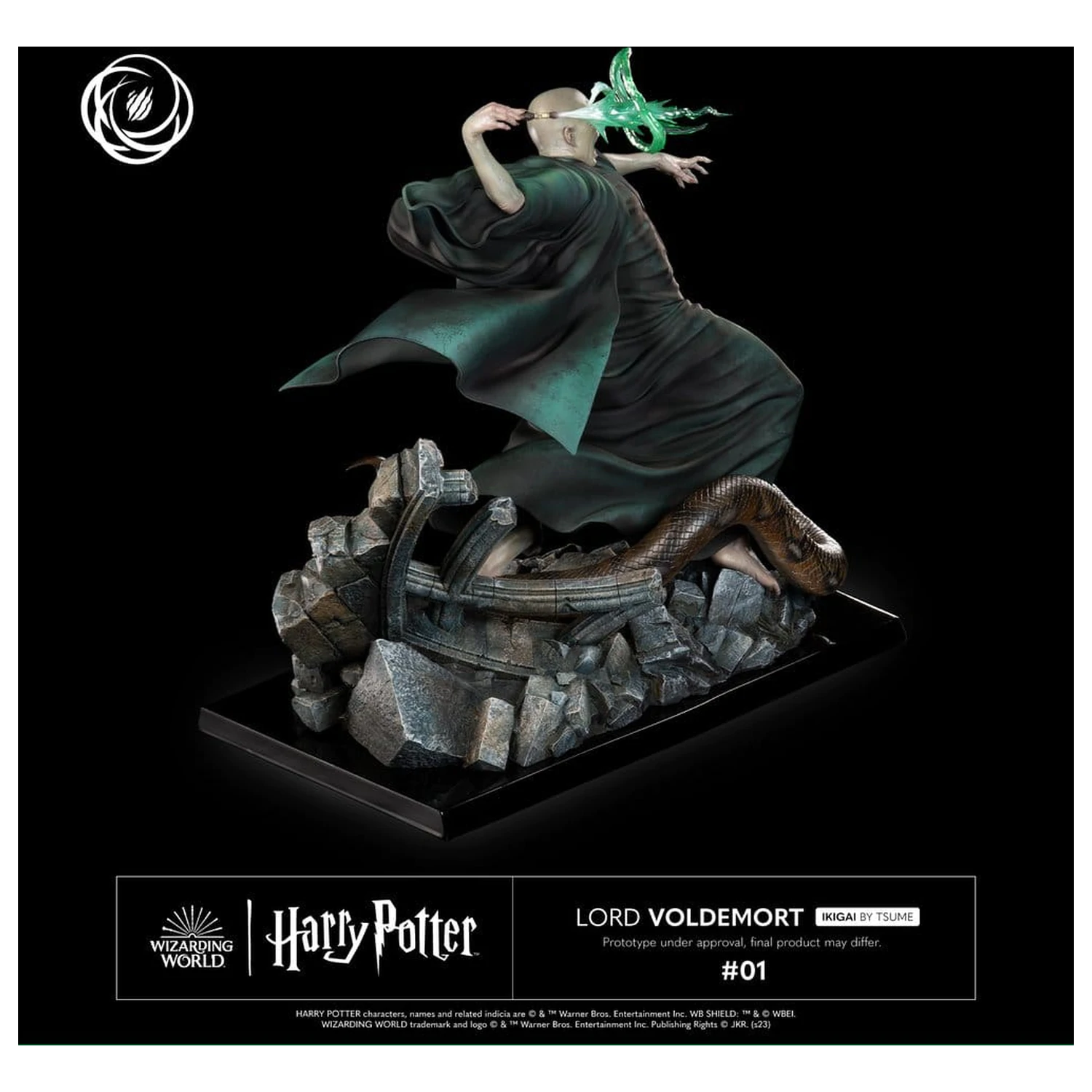 Harry Potter IKIGAI Figura 1/6 Lord Voldemort 32 cm fotografija izdelka
