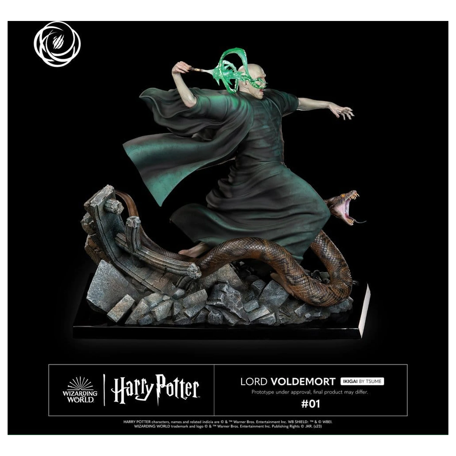 Harry Potter IKIGAI Figura 1/6 Lord Voldemort 32 cm fotografija izdelka