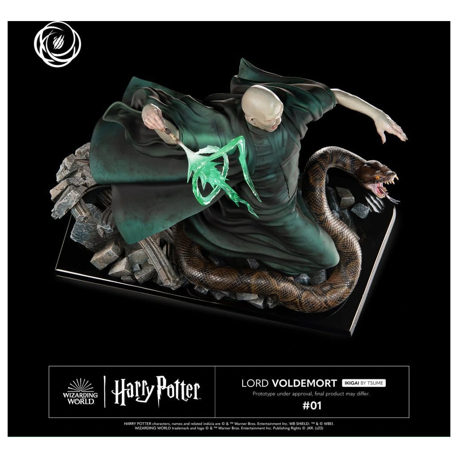 Harry Potter IKIGAI Figura 1/6 Lord Voldemort 32 cm fotografija izdelka