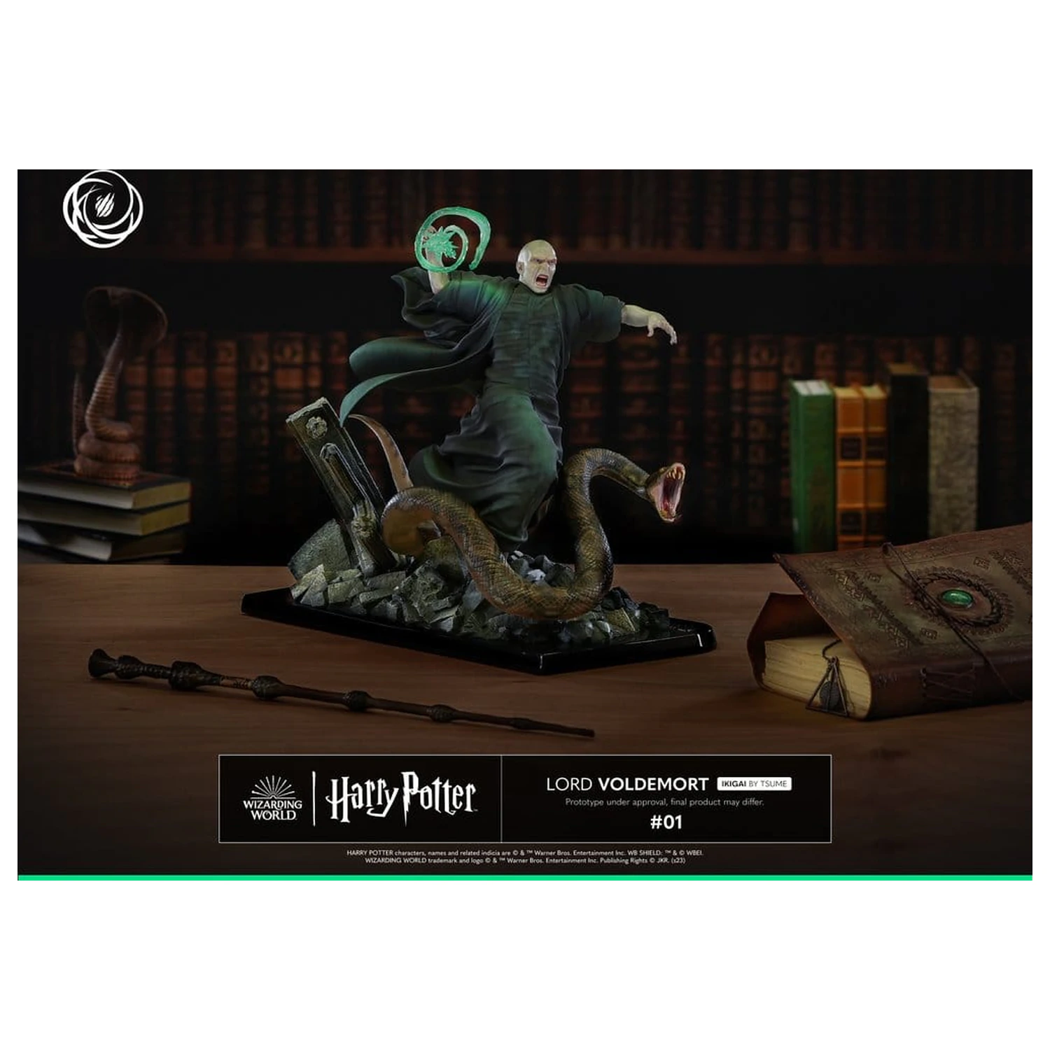 Harry Potter IKIGAI Figura 1/6 Lord Voldemort 32 cm fotografija izdelka
