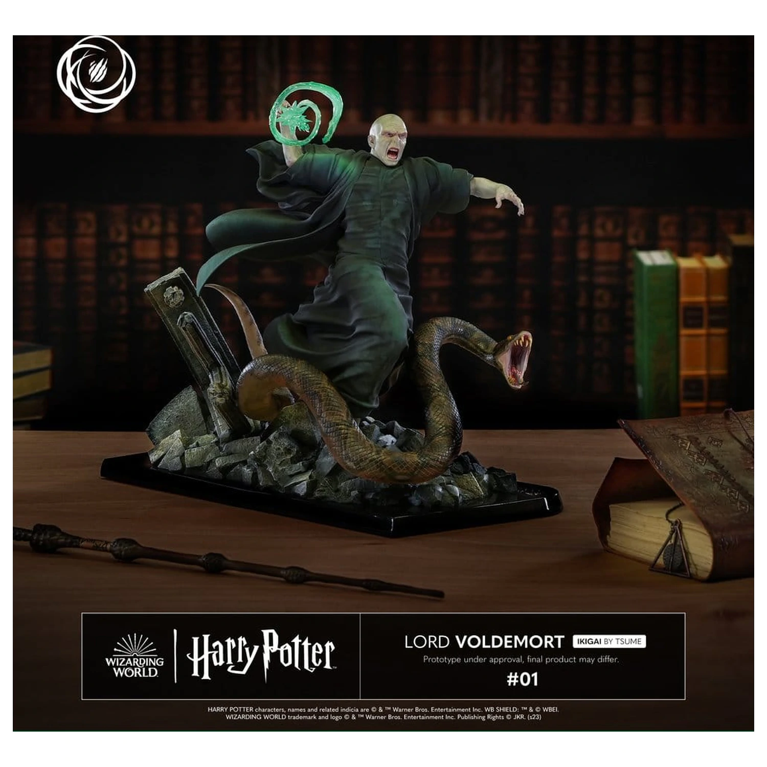 Harry Potter IKIGAI Figura 1/6 Lord Voldemort 32 cm fotografija izdelka