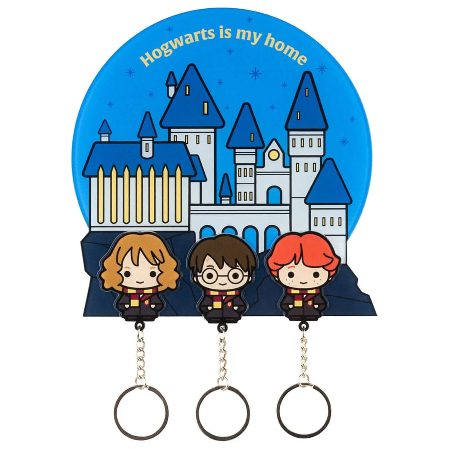 Harry Potter Stensko stojalo za ključe vklj. 3 obeski za ključe fotografija izdelka