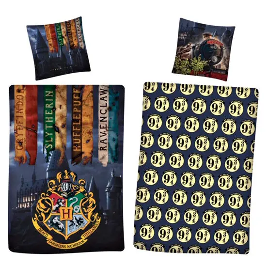 Harry Potter reversible prevleka za odejo za posteljo 90cm fotografija izdelka