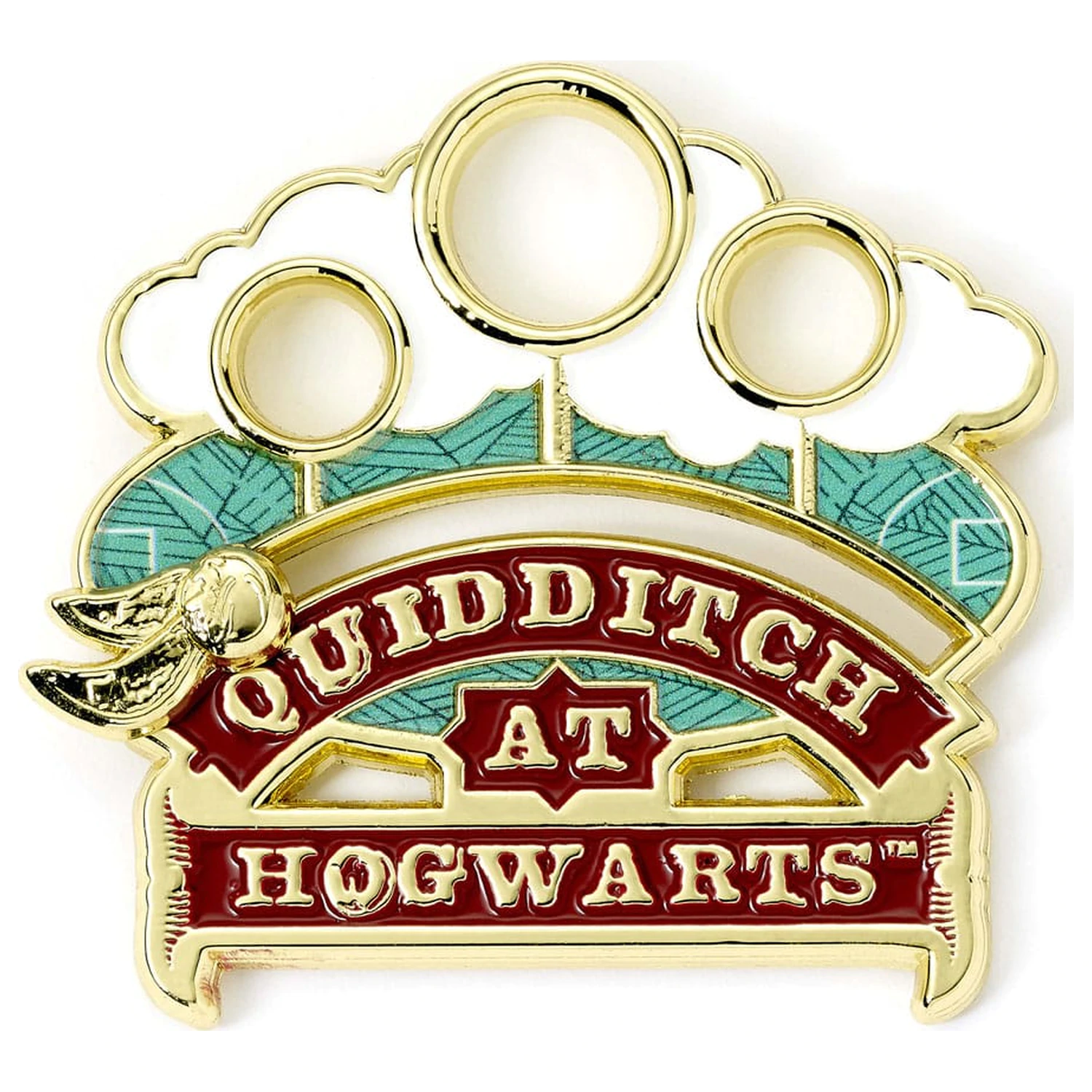 Harry Potter Pin Značka Quidditch (Zlati Ton) fotografija izdelka