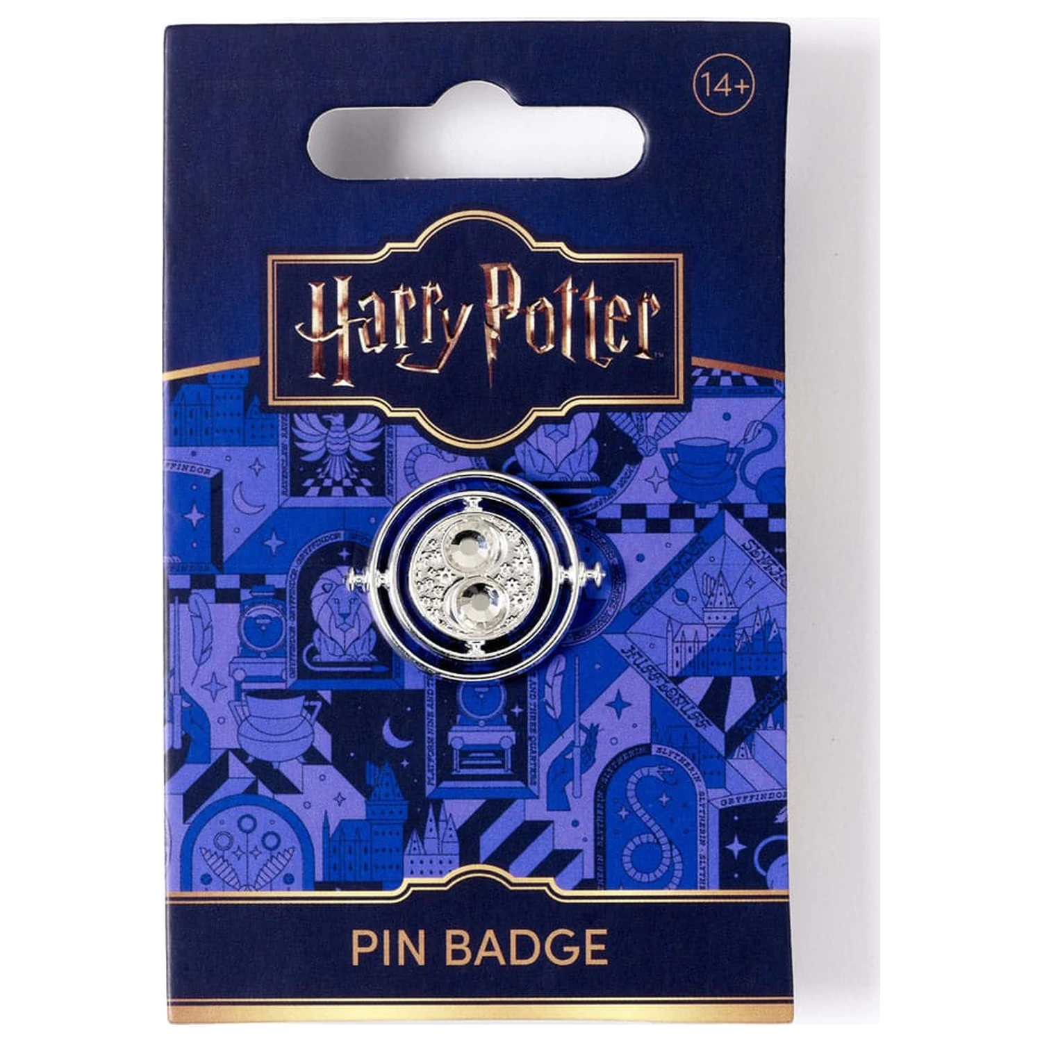 Harry Potter Pin Značka Time Turner (Srebrni ton) fotografija izdelka