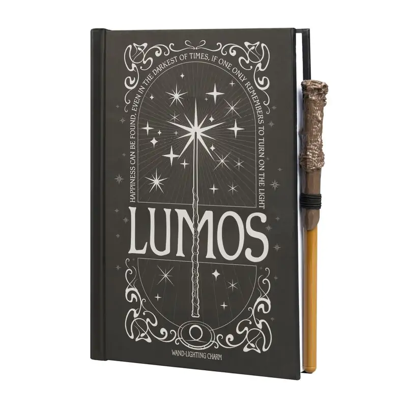 Harry Potter Lumos A5 premium LED notesnik + pisalo fotografija izdelka