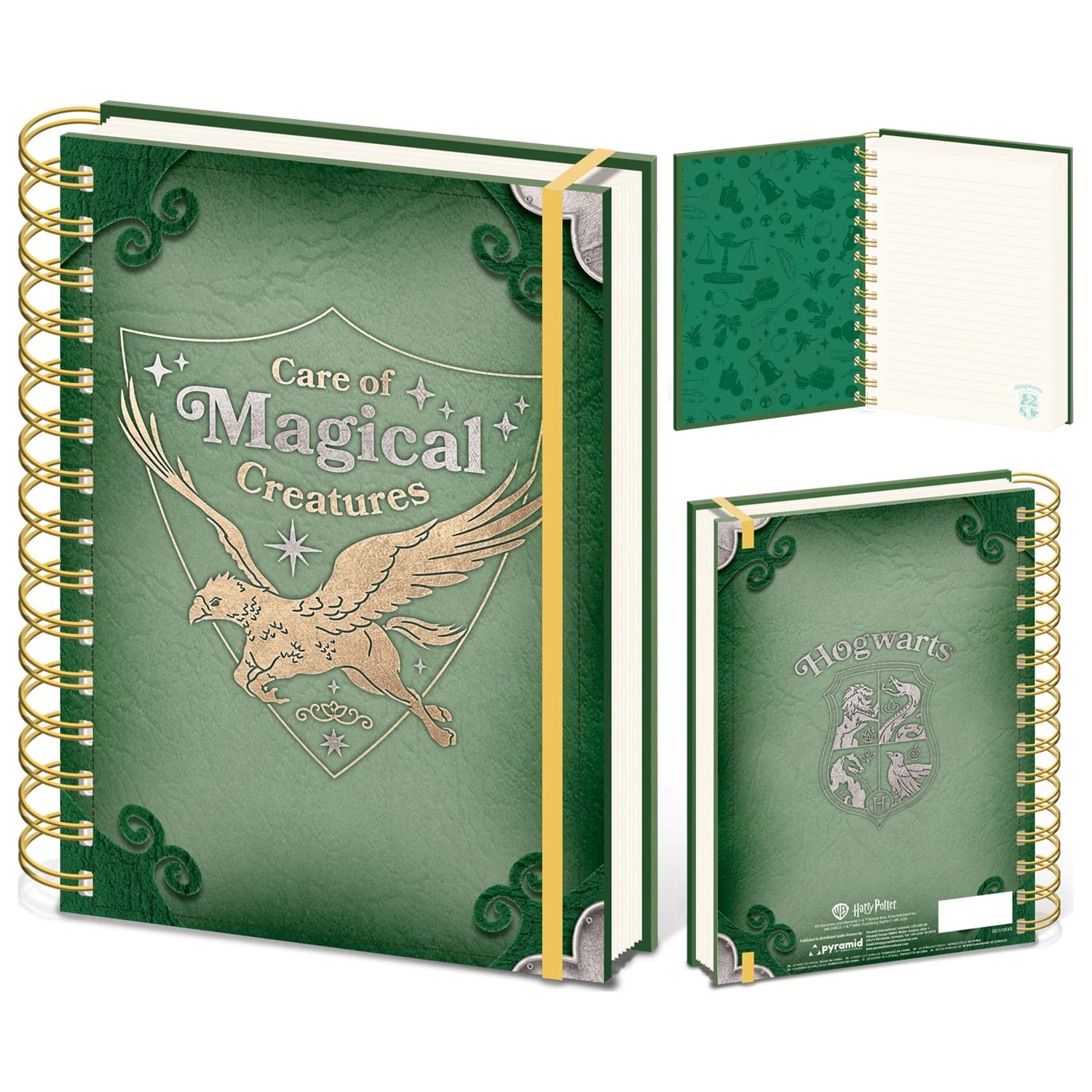 Harry Potter Magical Creatures A5 Wiro Zvezek fotografija izdelka