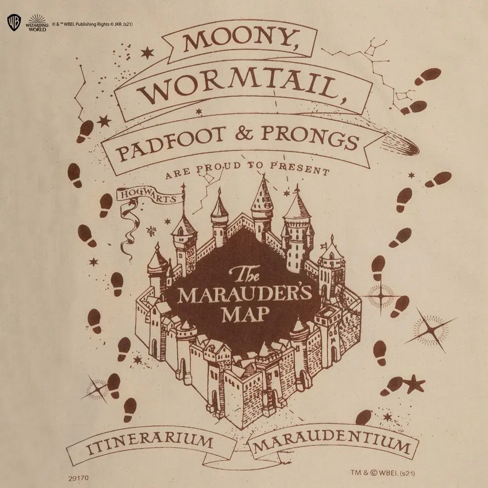 Harry Potter Tote Torba Marauder Map fotografija izdelka