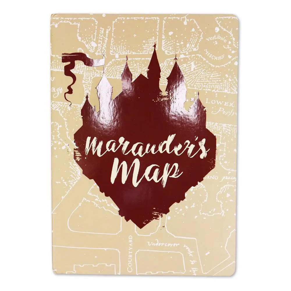 Harry Potter beležnica Flex A5 Marauder's Map fotografija izdelka