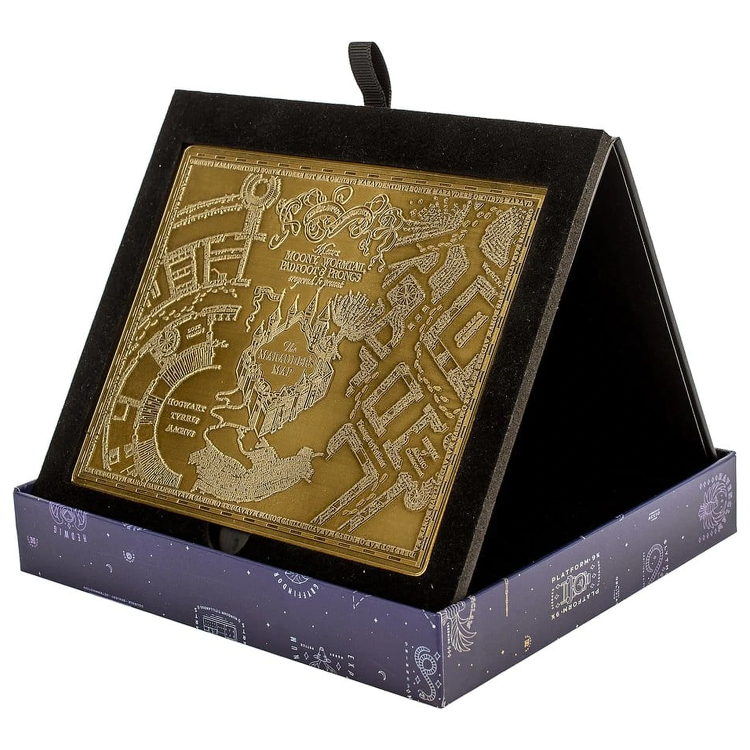 Harry Potter Replika Marauder's Map Kovinska karta 15 cm fotografija izdelka