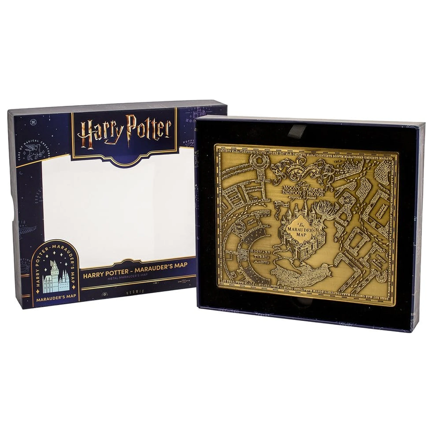 Harry Potter Replika Marauder's Map Kovinska karta 15 cm fotografija izdelka