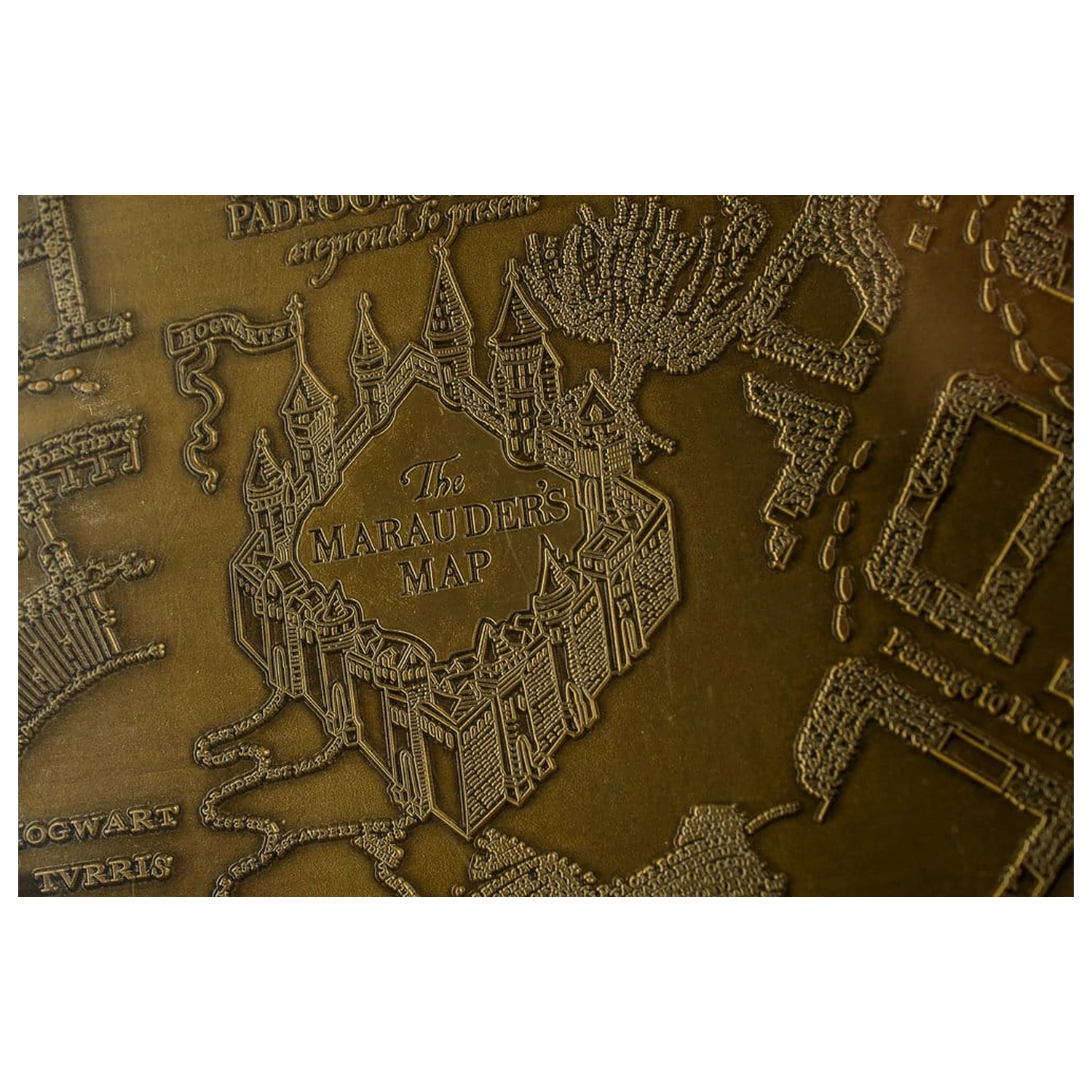 Harry Potter Replika Marauder's Map Kovinska karta 15 cm fotografija izdelka
