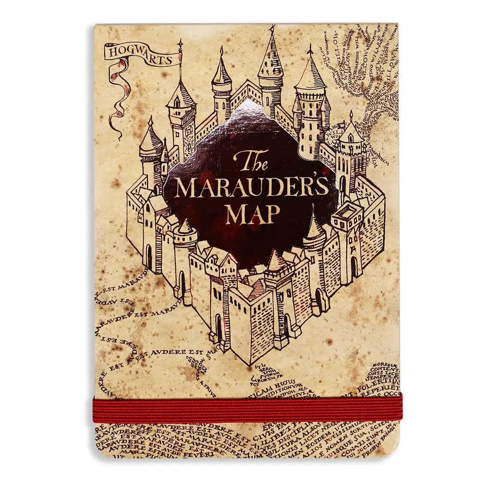 Harry Potter Mini beležnica Marauder's Map fotografija izdelka