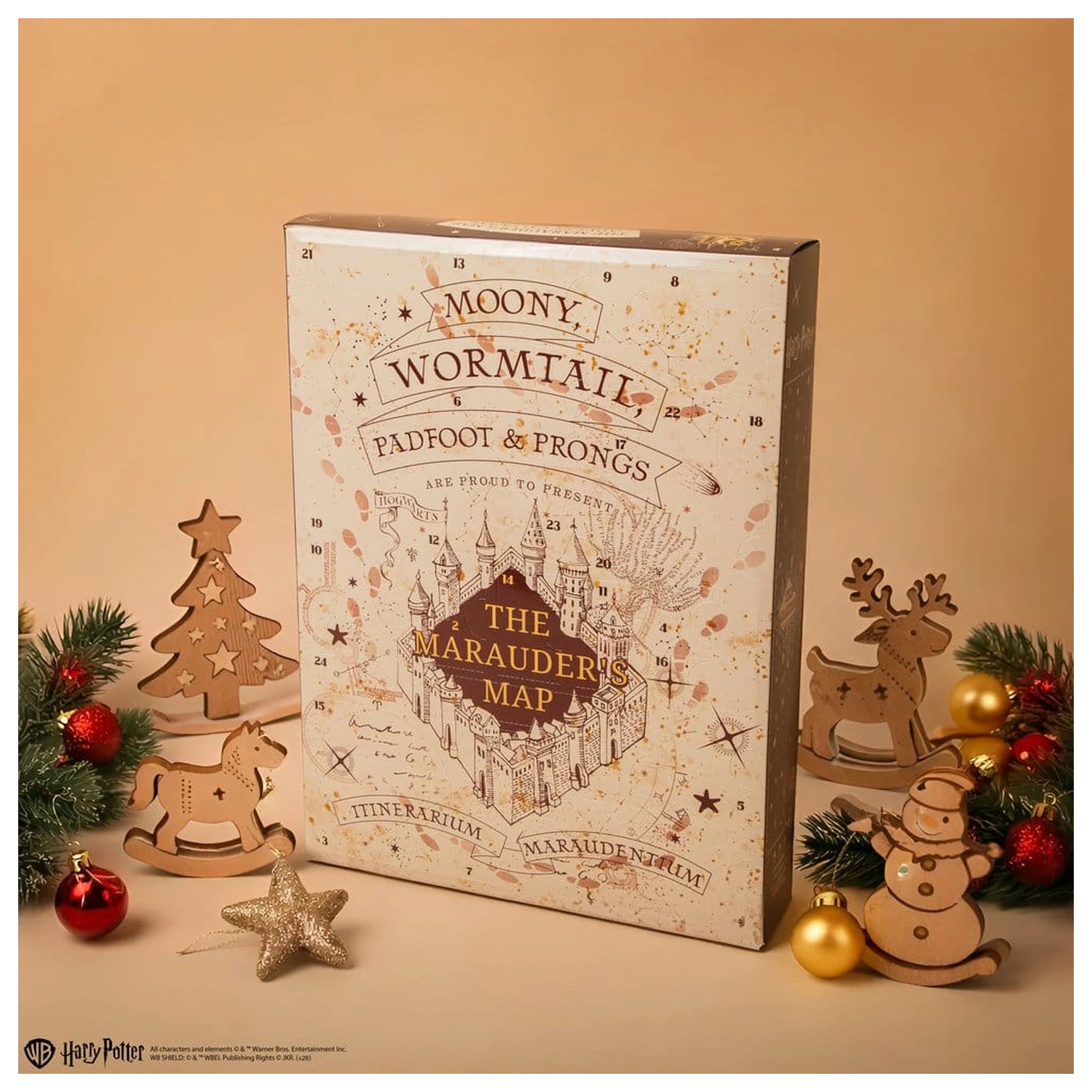Harry Potter Advent Calendar Marauder's Map Nova izdaja 2026 fotografija izdelka