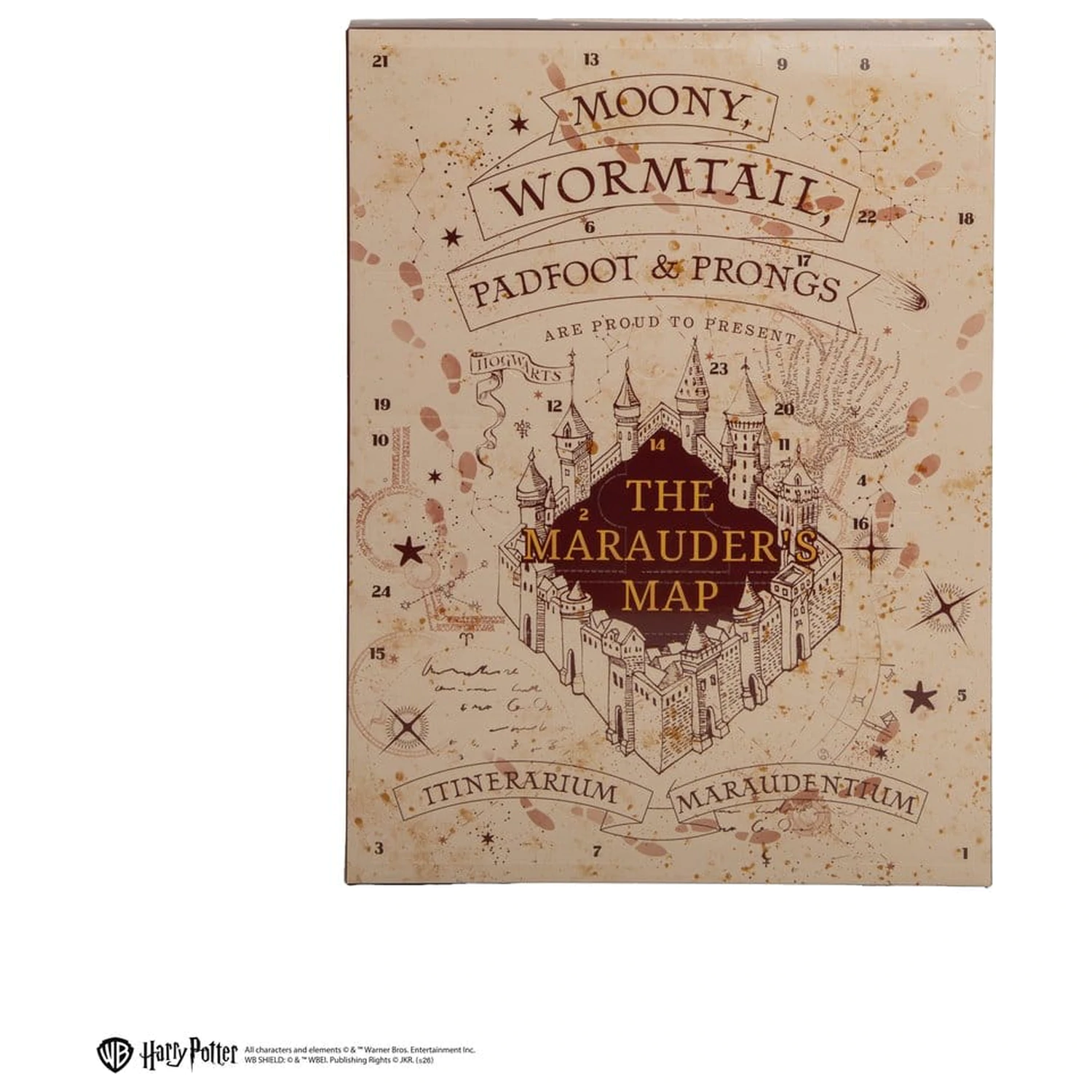 Harry Potter Advent Calendar Marauder's Map Nova izdaja 2026 fotografija izdelka