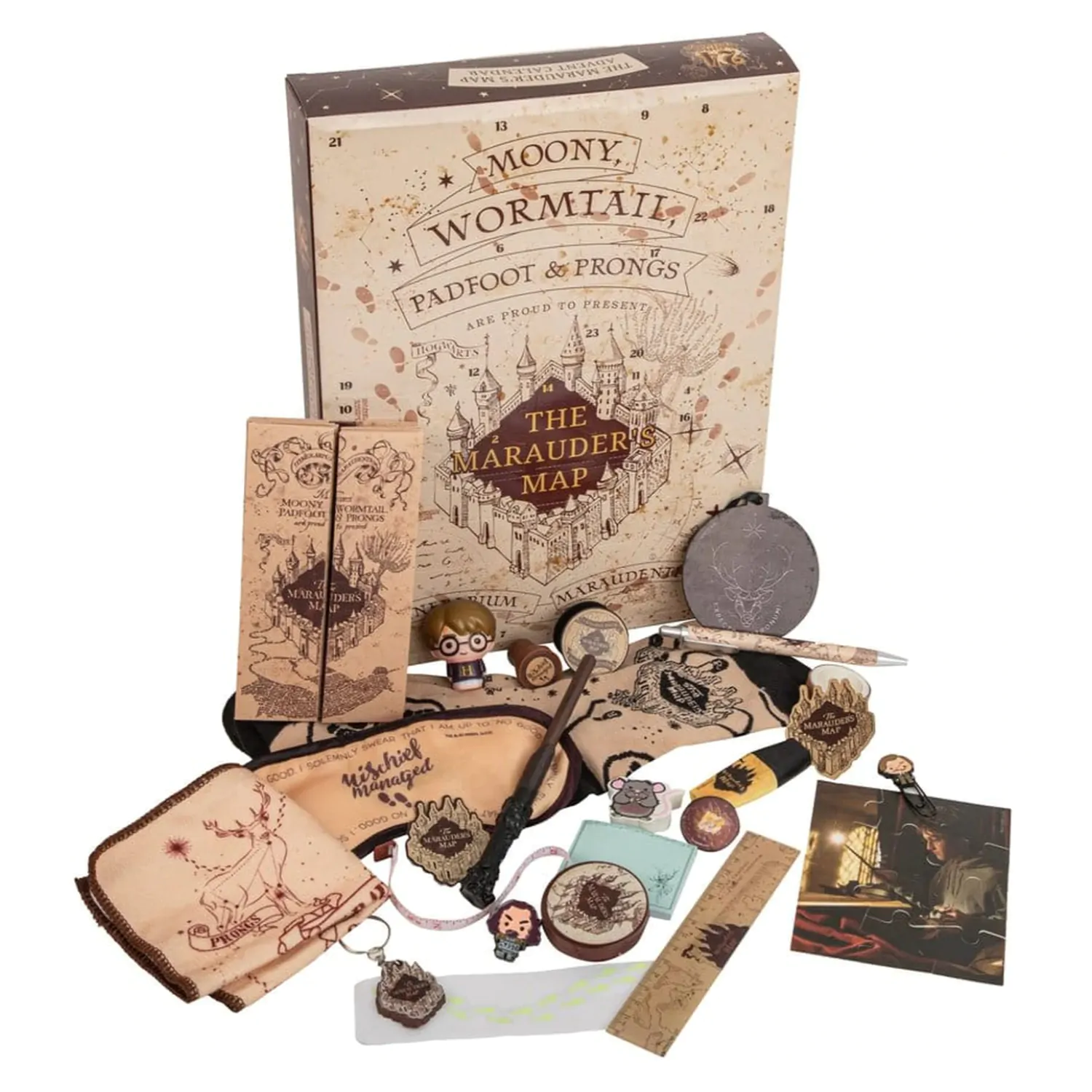 Harry Potter Advent Calendar Marauder's Map Nova izdaja 2026 fotografija izdelka