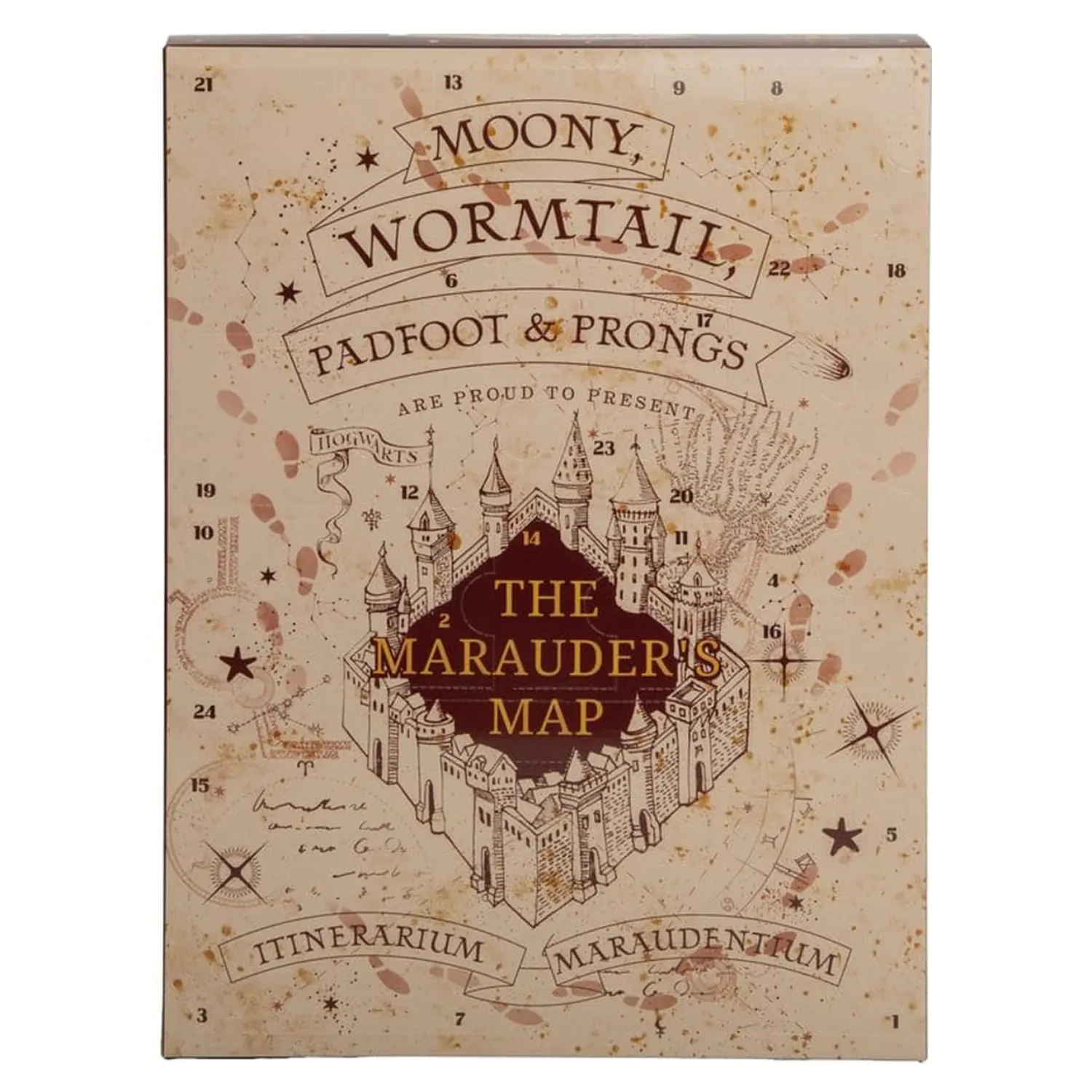 Harry Potter Advent Calendar Marauder's Map Nova izdaja 2026 fotografija izdelka
