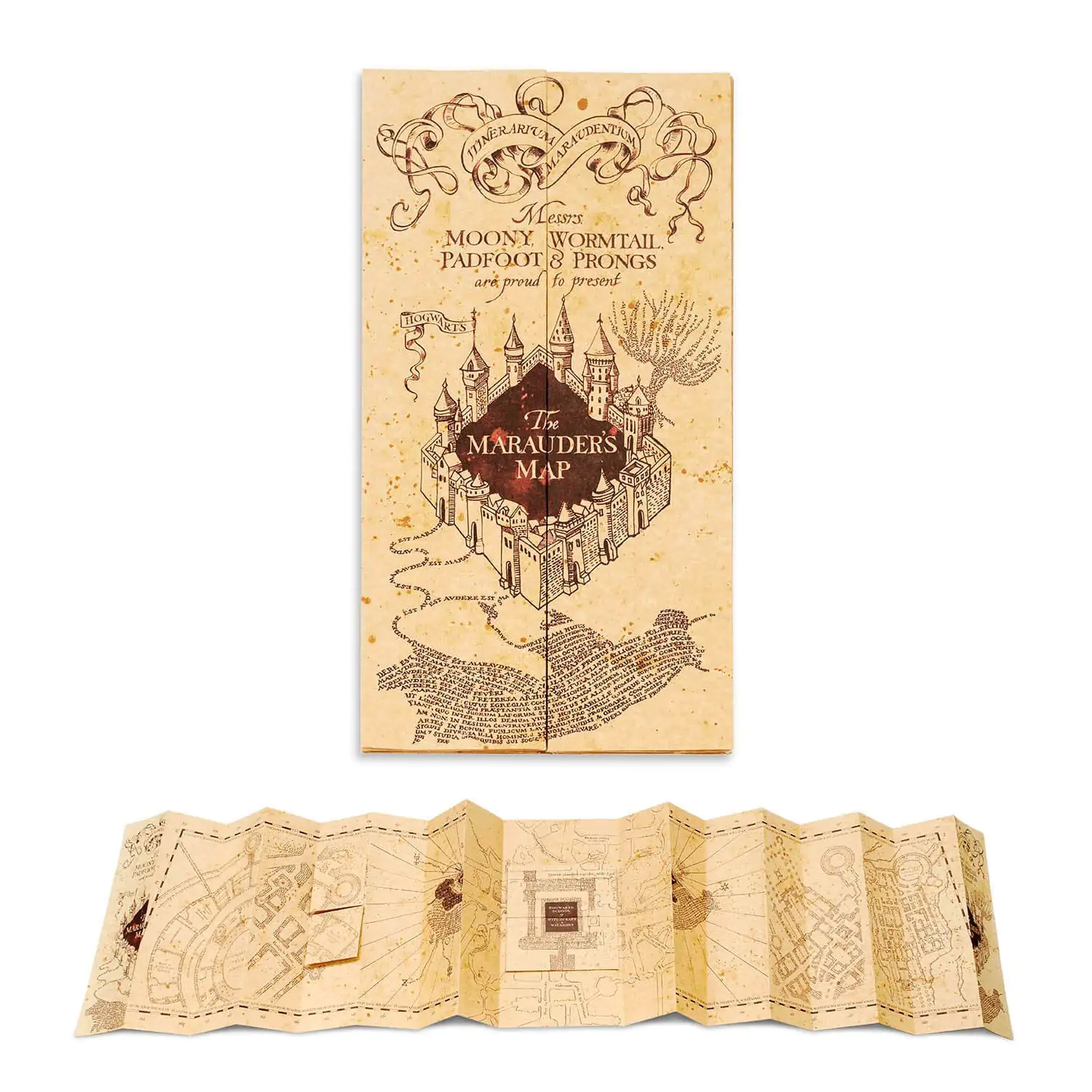 Replika 1/1 zemljevida Marauder's Map Harry Potter fotografija izdelka