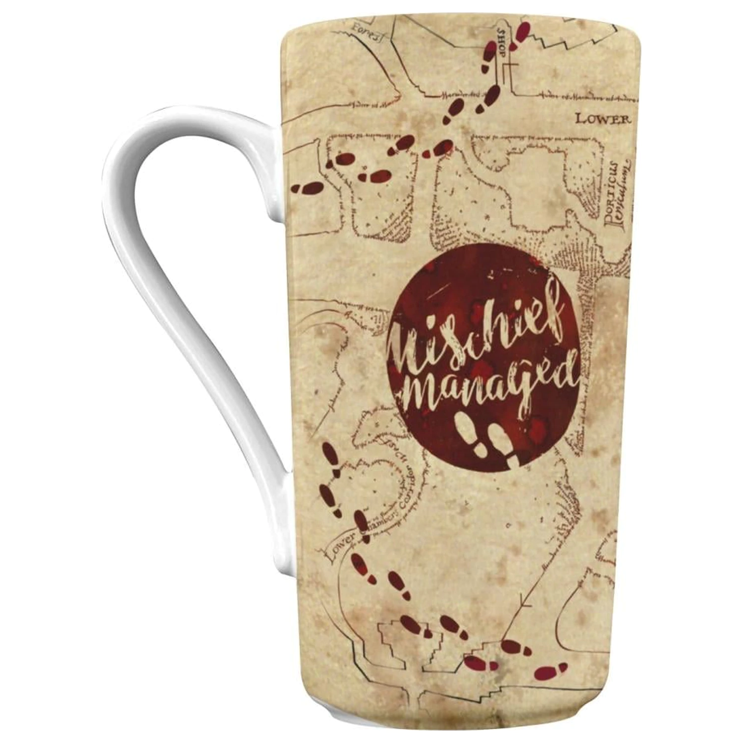 Harry Potter Marauders Map Latte skodelica fotografija izdelka