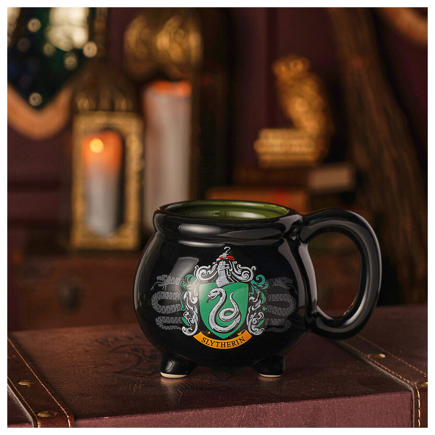 Harry Potter Slytherin kotliček skodelica fotografija izdelka