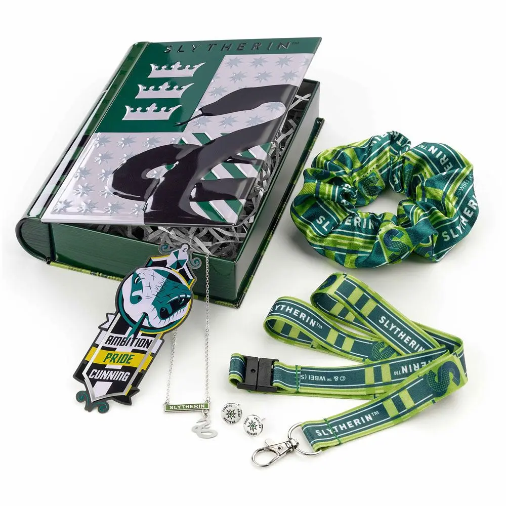 Harry Potter Jewellery & Accessories Slytherin House Tin darilni set fotografija izdelka