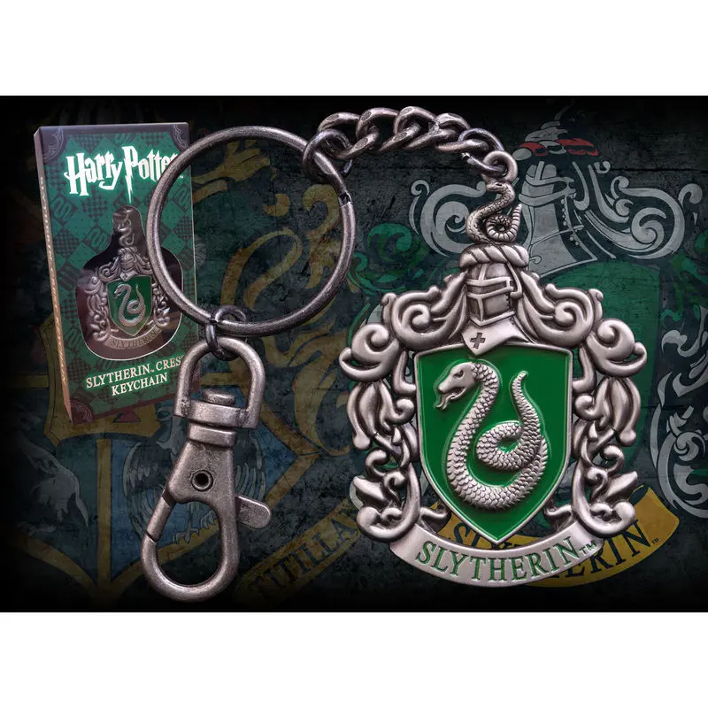 Harry Potter kovinski obesek za ključe Slytherin 5 cm fotografija izdelka