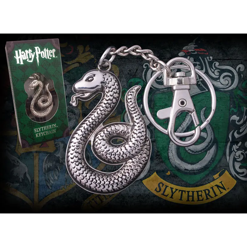 Harry Potter kovinski obesek za ključe Slytherin 7 cm fotografija izdelka
