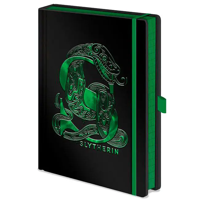 Harry Potter Premium Zvezek A5 Slytherin Foil fotografija izdelka