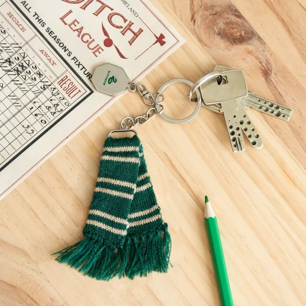 Harry Potter Slytherin šal obesek za ključe fotografija izdelka