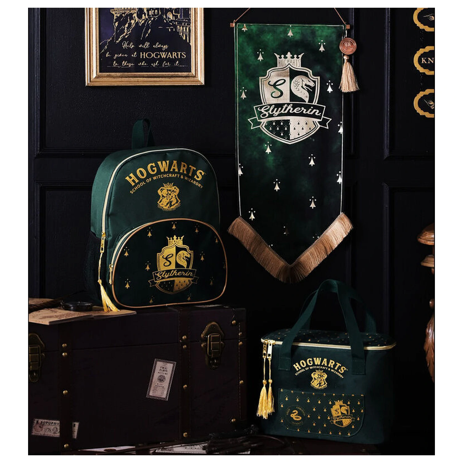 Harry Potter Slytherin torba za kosilo fotografija izdelka