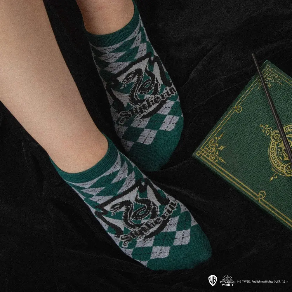 Harry Potter nizke nogavice 3-pack Slytherin fotografija izdelka