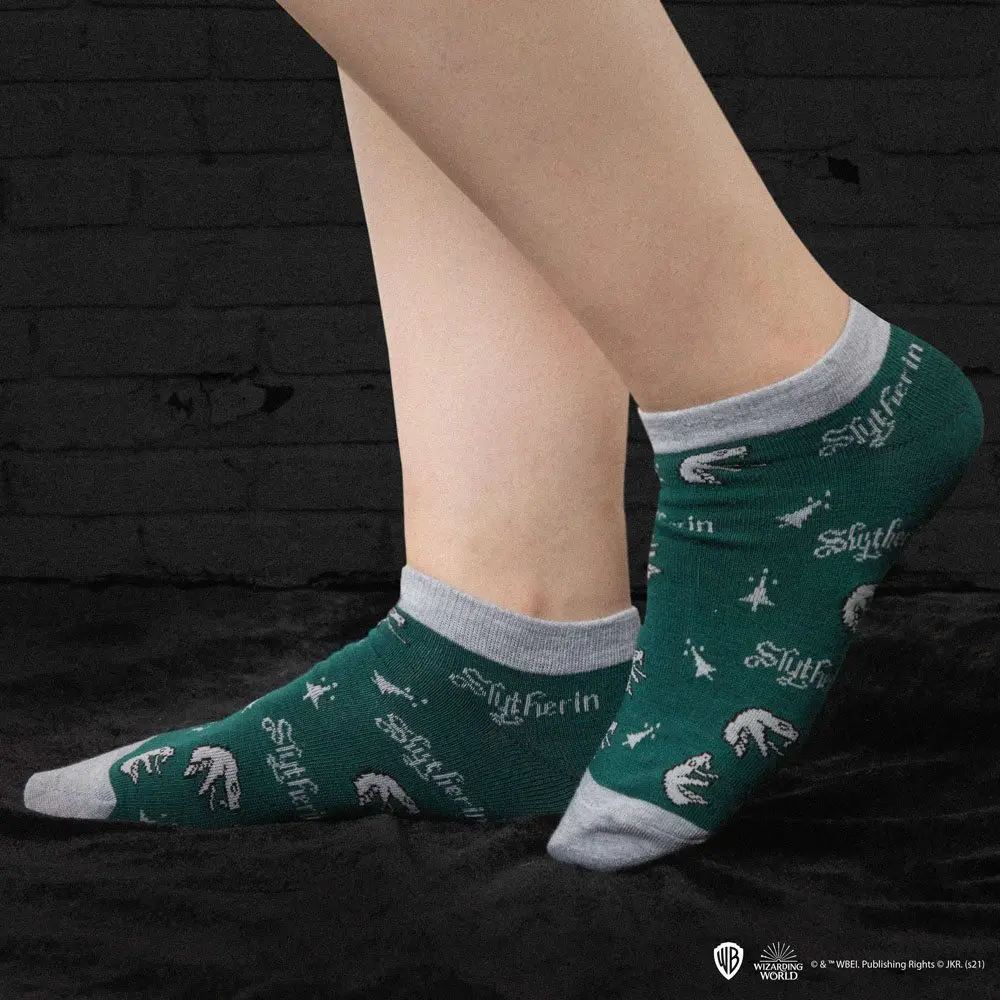 Harry Potter nizke nogavice 3-pack Slytherin fotografija izdelka