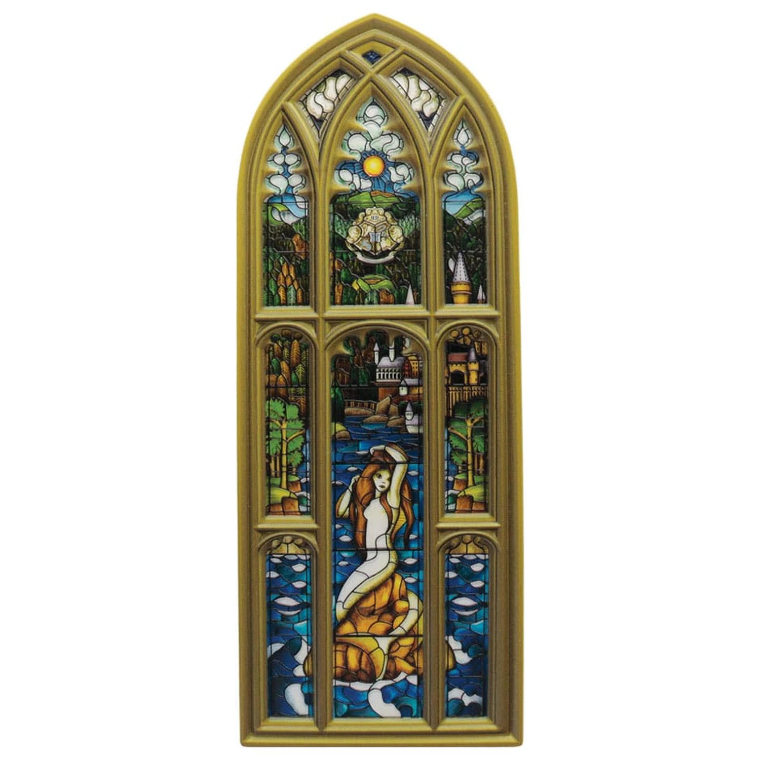 Harry Potter Plošča iz smole Sirena Okno z vitraži  fotografija izdelka