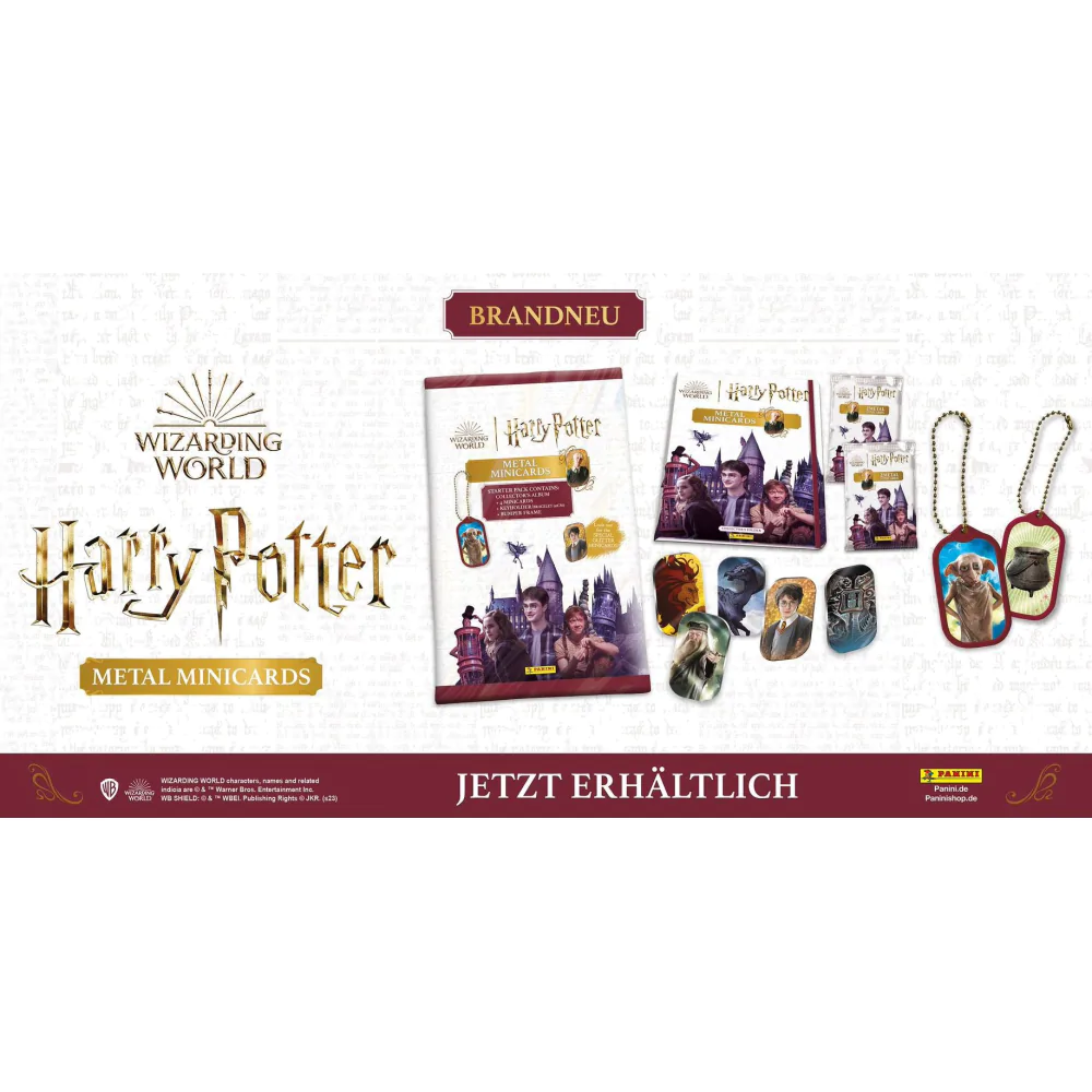 Harry Potter Metal Minicards Starter Pack *English Version* - začetni paket kovinskih mini kartic fotografija izdelka
