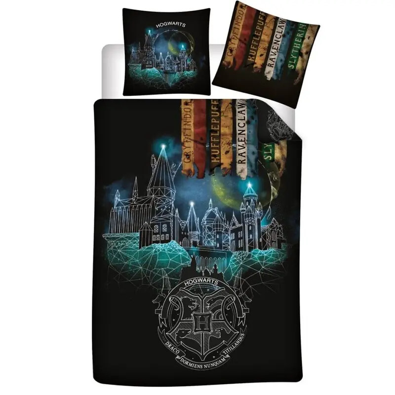 Harry Potter prevleka za kovter iz mikroflisa za posteljo 90 cm fotografija izdelka
