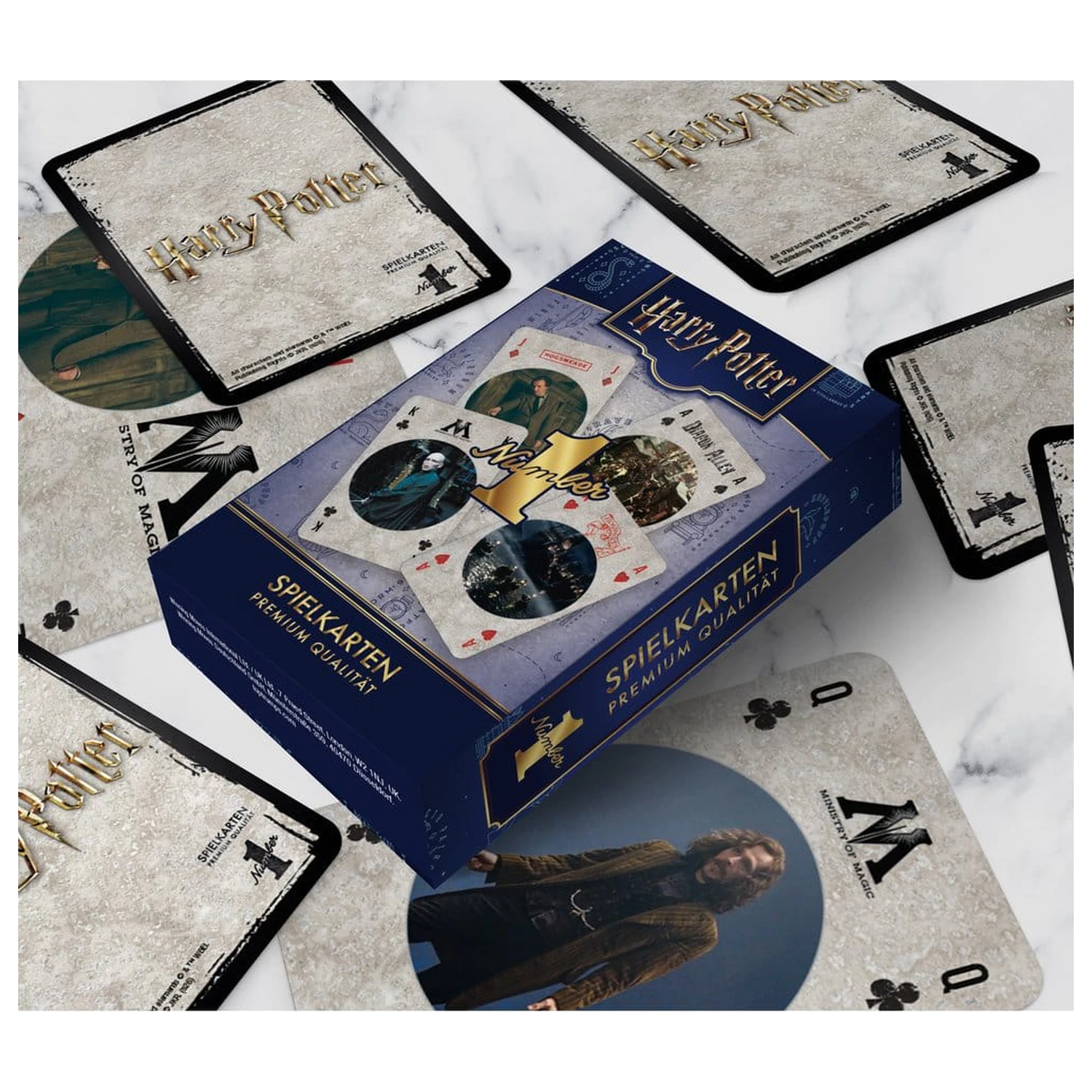 Harry Potter Igralne karte *Nemška verzija* fotografija izdelka