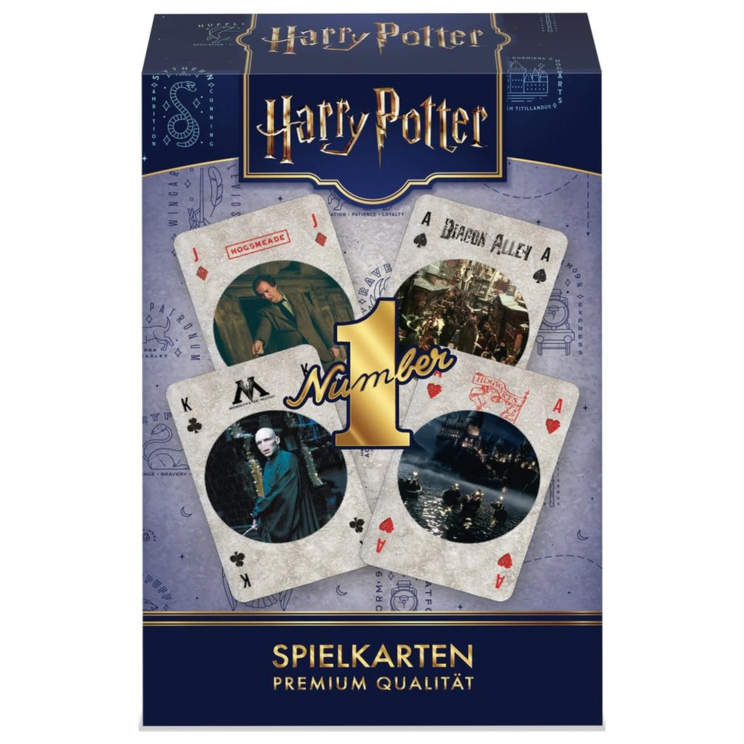 Harry Potter Igralne karte *Nemška verzija* fotografija izdelka