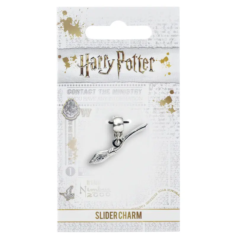 Harry Potter Charm Nimbus 2000 Metla (posrebrena) fotografija izdelka
