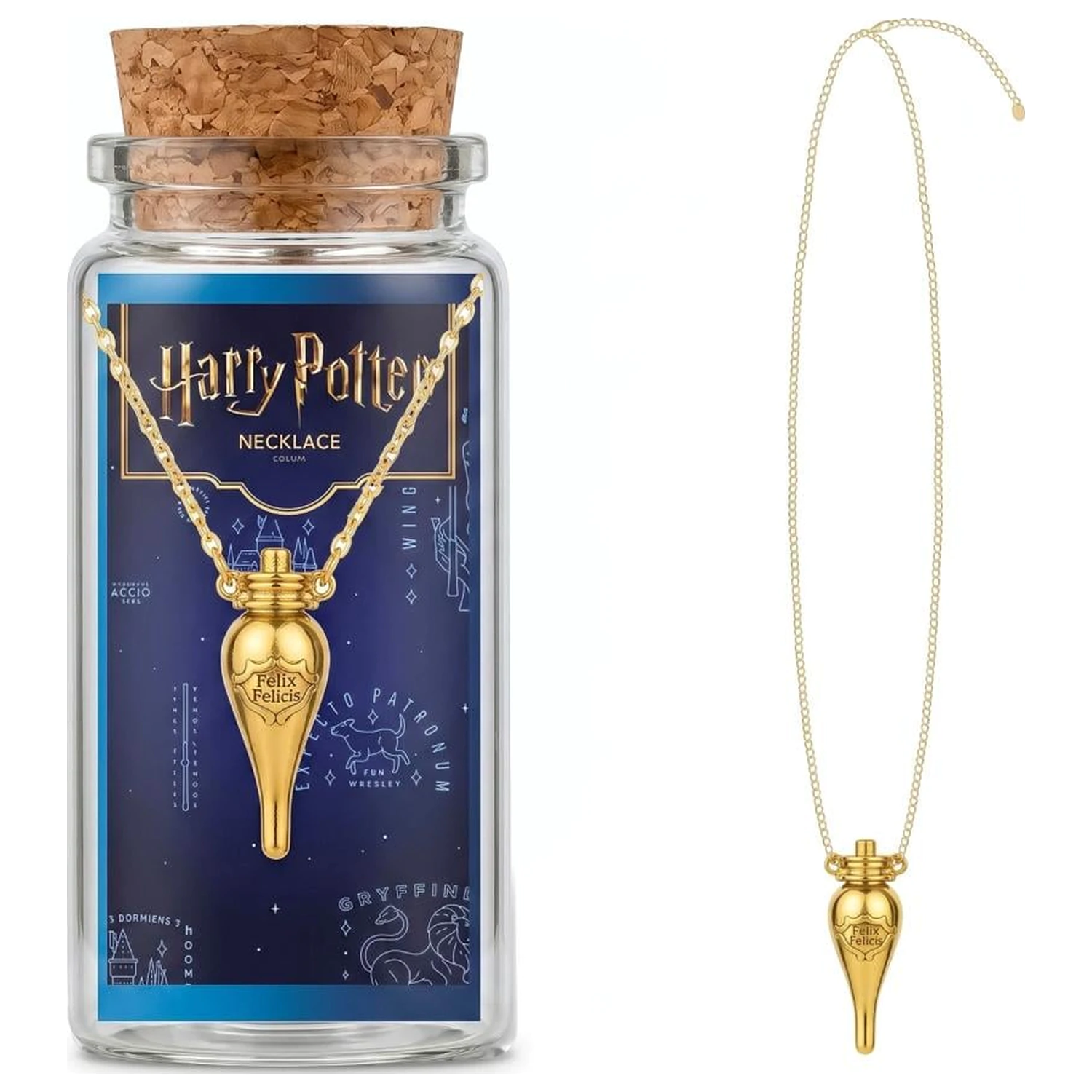 Harry Potter ogrlica v razstavni škatli fotografija izdelka